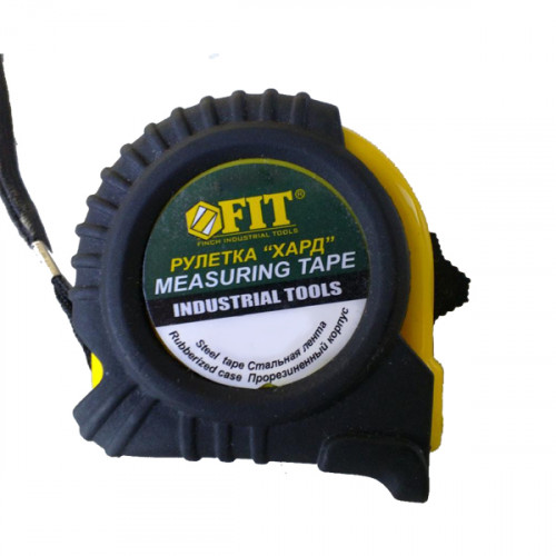 Рулетка FIT прорезиненный корпус Хард 3 м (16мм) 17203