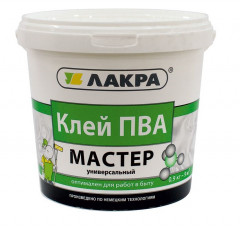 Клей ПВА универсальный Мастер 0,9 кг, ЛАКРА
