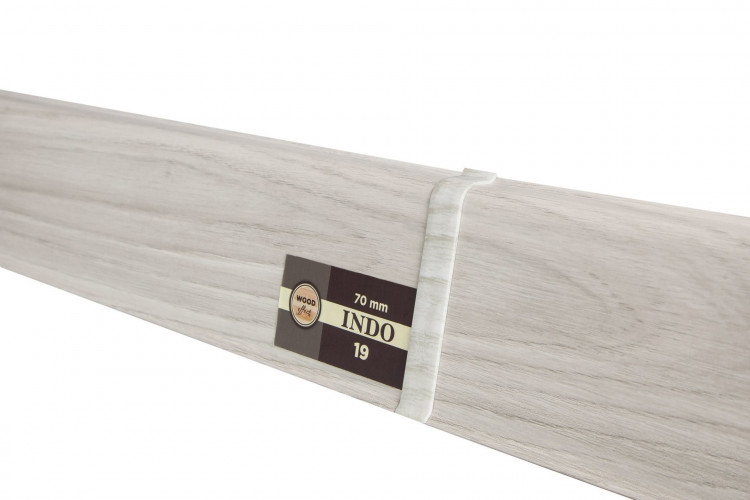 Плинтус Arbiton INDO 70, 19 Дуб Онтарио, 2500х70х26мм