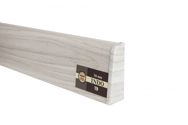 Плинтус Arbiton INDO 70, 19 Дуб Онтарио, 2500х70х26мм