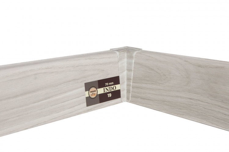 Плинтус Arbiton INDO 70, 19 Дуб Онтарио, 2500х70х26мм
