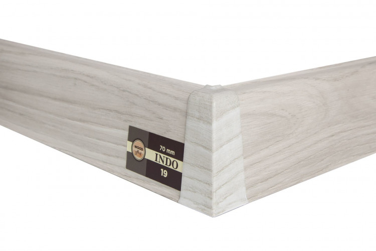 Плинтус Arbiton INDO 70, 19 Дуб Онтарио, 2500х70х26мм