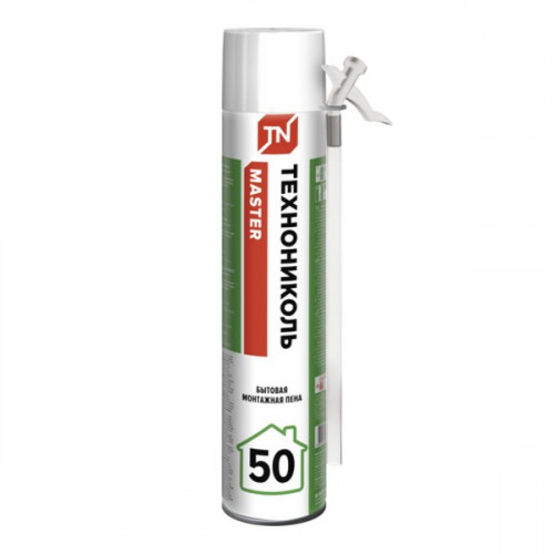 Пена монтажная бытовая Технониколь 50 MASTER всесезонная 640гр