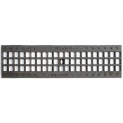 Решетка ячеистая DN100 500x136x15 С250 чугунная Norma AQUASTOK 31023С