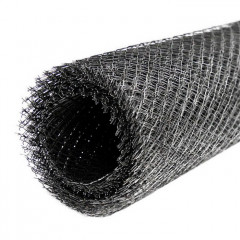 Сетка ЦПВС 20х0,7х0,5 оцинкованная, ячейка 10х10, 1х10м