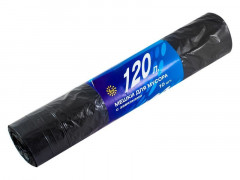 Мешки для мусора с завязками ПНД, 120л 25мкм 10шт РемоКолор 61-1-122