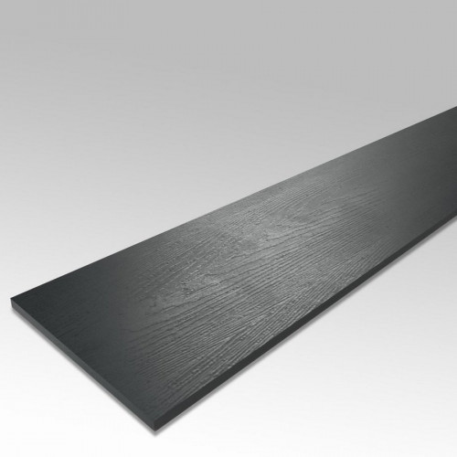 Фиброцементный сайдинг Roofas Антрацит 8х200х2500мм, 0.5м2