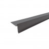 Планка торцевая 75х25х65х5мм 2м RAL 7005 Серая, пластизол, Технониколь