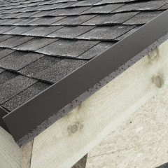 Планка торцевая 75х25х65х5мм 2м RAL 7005 Серая, пластизол, Технониколь