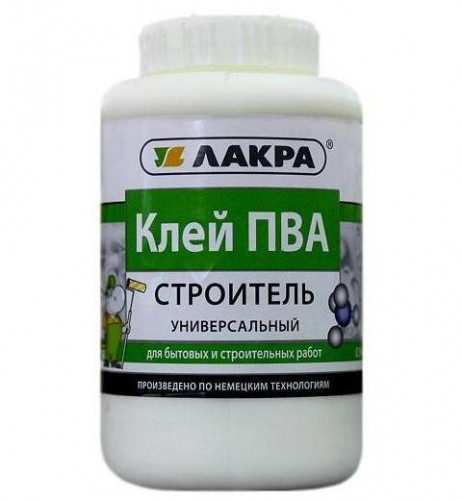 Клей ПВА универсальный Строитель 2,3 кг, ЛАКРА