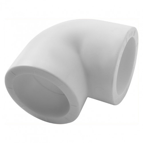 Угольник полипропиленовый 50мм, угол 90 градусов