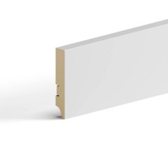 Плинтус МДФ Stella 100А 2000х100х16мм Белый