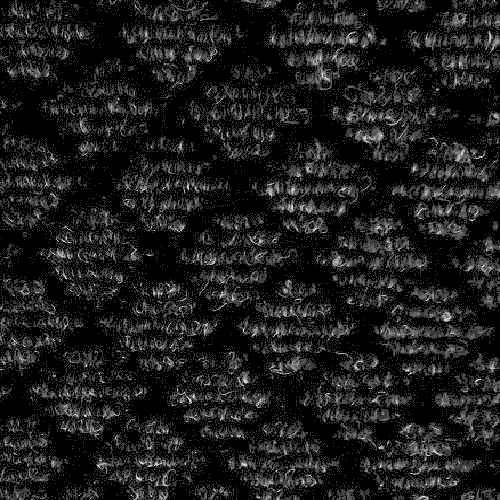 Ковровое покрытие Rhombus 50 4м, черный, Vebe