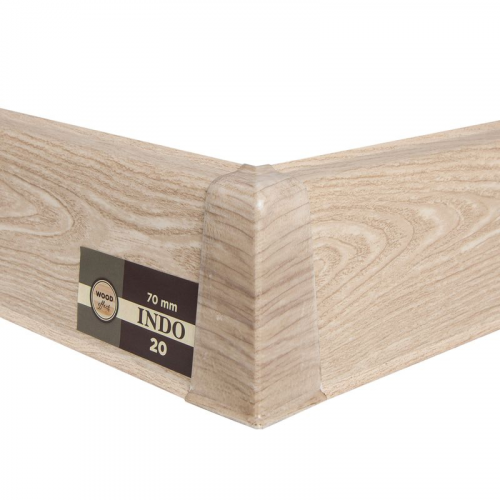 Плинтус Arbiton INDO 70, 20 Дуб Бургос, 2500х70х26мм