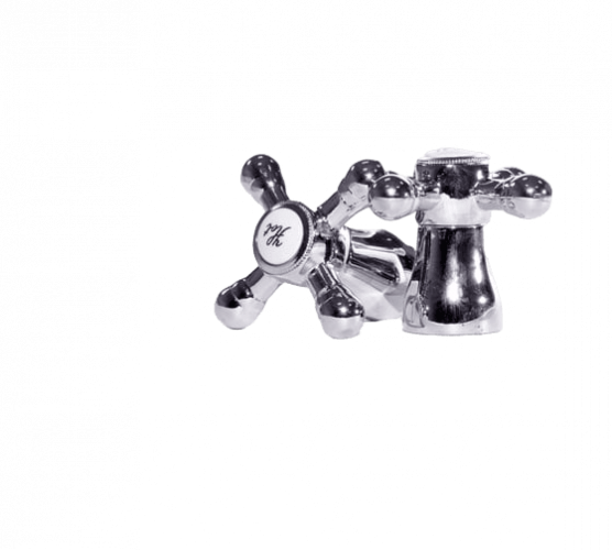 Маховик для смесителя крест универсальный металл пара ПрофСан PSM-1089-7720