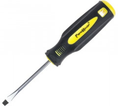 Отвертка шлицевая SL5х75мм CR-V, двухкомпонентная рукоятка, Ultra РемоКолор 33-0-634