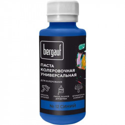 Колеровочная паста N12 синяя Bergauf 0,1л