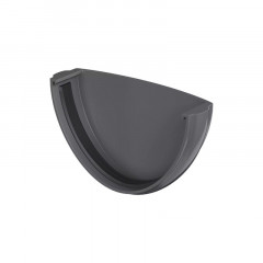 Заглушка желоба ПВХ серый Технониколь 425644