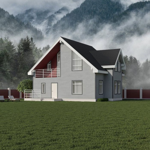 Фиброцементный сайдинг Roofas Опал Серебристый 8х200х2500мм, 0.5м2