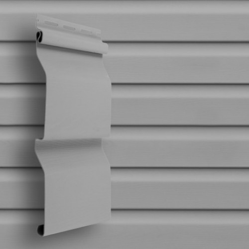 Сайдинг виниловый D4,4 3600*224мм (0,81м2) серый, Grand Line