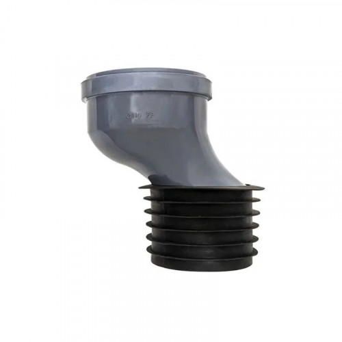 Переход эксцентрический переходной на чугун 110х50мм полипропилен