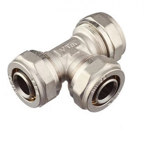 Тройник обжимной 32мм Valtec VTm.331.N.323232