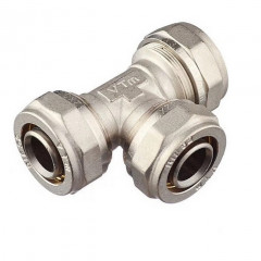 Тройник обжимной 32мм Valtec VTm.331.N.323232
