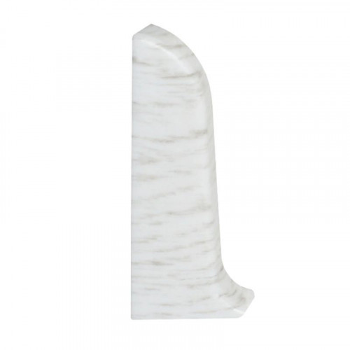 Заглушка левая для плинтуса Lexida 55, 362 Акация белая