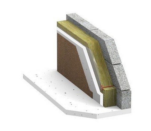 Теплоизоляция Фасад 110кг/м3 (150*600*1000) 2шт. 1,2м2 (0,18м3) Тизол