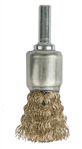 Кордщетка для дрели кистеобразная мягкая 22мм, хвост 6мм ПРАКТИКА
