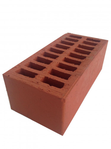 Кирпич керамический одинарный пустотелый рядовой М 125-150 Ревда