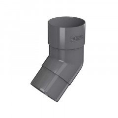 Колено водоотводное 108 ПВХ, серый Технониколь 519641
