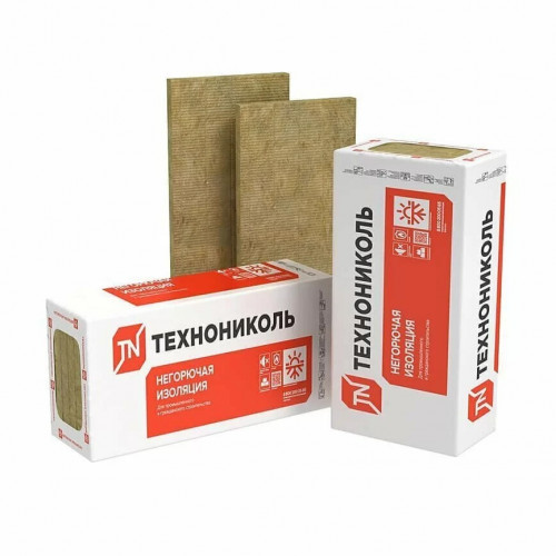 Теплоизоляция ТехноФас Декор 100кг/м3 (150*600*1200) 2шт. 1,44м2 (0,216 м3) Технониколь