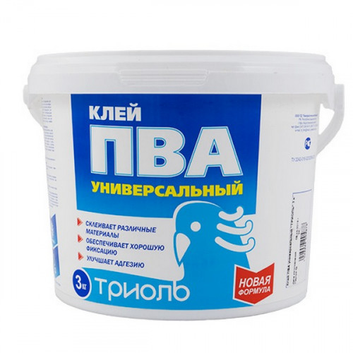 Клей ПВА универсальный Триоль 3 кг