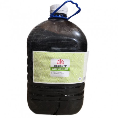Праймер битумный универсальный 5 кг (ПЭТ) WEGO