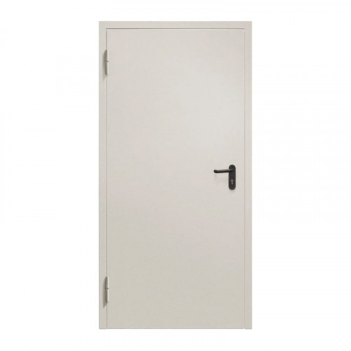 Дверной блок противопожарный EI-60, 850х2050мм, RAL 7035, левый