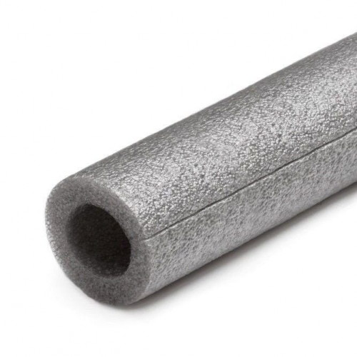 Трубная изоляция 28*13мм 2м серая Порилекс
