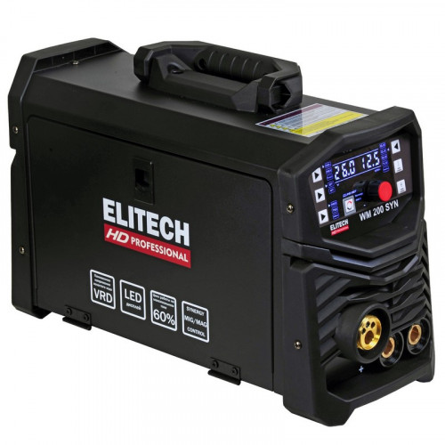 Сварочный полуавтомат инверторный 5,9 кВт Elitech WM200SYN