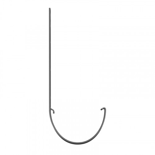 Кронштейн желоба металлический для ПВХ, серый Технониколь 461039