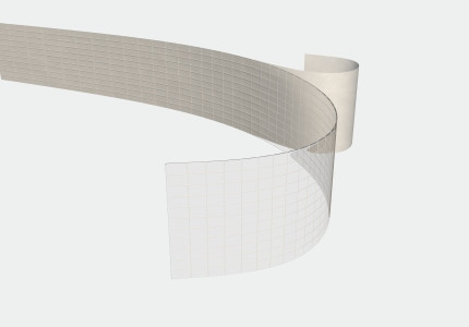 Изоспан KL+ 25мм, 25м, Усиленная двухсторонняя соединительная клейкая лента