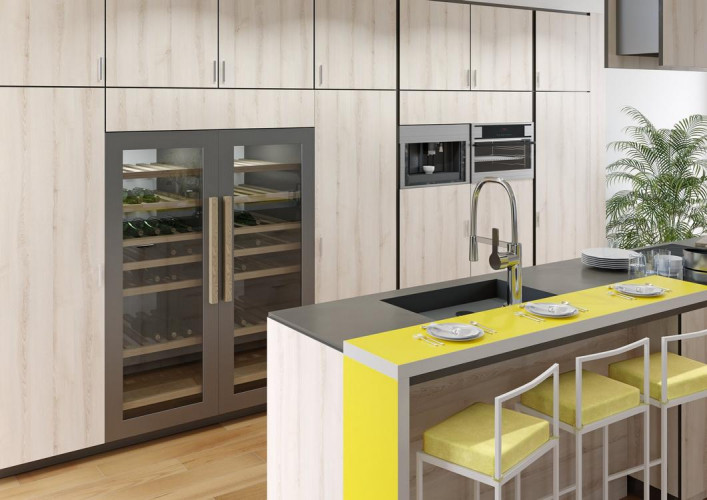 ЛДСП 16мм 2750х1830 Желтая Шагрень D4072/РЕ SwissKrono