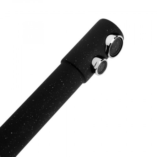 Смеситель для кухни с краном для питьевой воды 35мм, высокий излив, черный Accoona A5179-4F