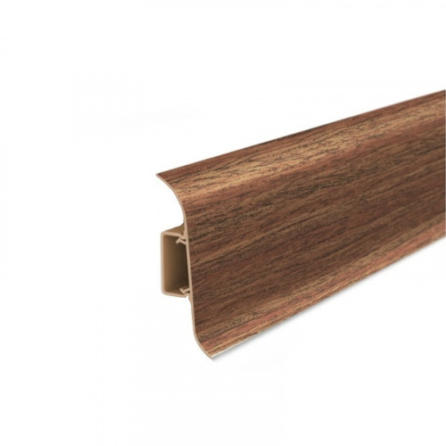 Плинтус Ideal Классик 55, 341 Ольха, 2,2м с кабель-каналом