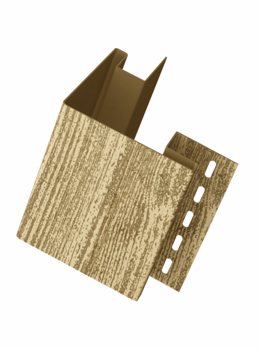 Наружный угол для винилового сайдинга 3050мм, Ель балтийская Ю-Пласт