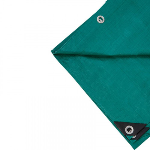 Тент влагозащитный полимерный с люверсами 120г/м2, 4х8м X-Glass