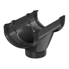 Воронка желоба ПВХ, Черный Оптима Технониколь 073461