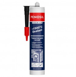 Герметик для печей жаростойкий черный Penosil Premium 1500 Sealant, 280 мл