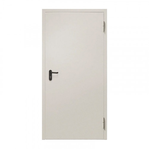 Дверной блок противопожарный EI-60, 850х2050мм, RAL 7035, правый