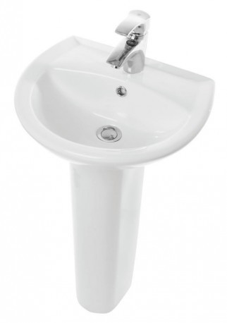 Раковина с пьедесталом Аттика 48, 840*470*405мм SANITA