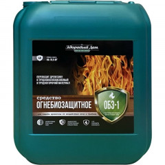 Огнебиозащита 1 группа, Здоровый дом ОБЗ-1, без индикатора, 5л